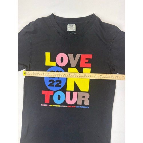 Harry Styles Love On Tour 2022 Concert Tee Comfort Colors Black Size S - Picture 4 of 5