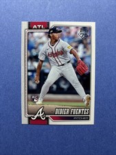 Didier Fuentes Atlanta Braves 2026 Topps Series 1 Rookie Card RC #243