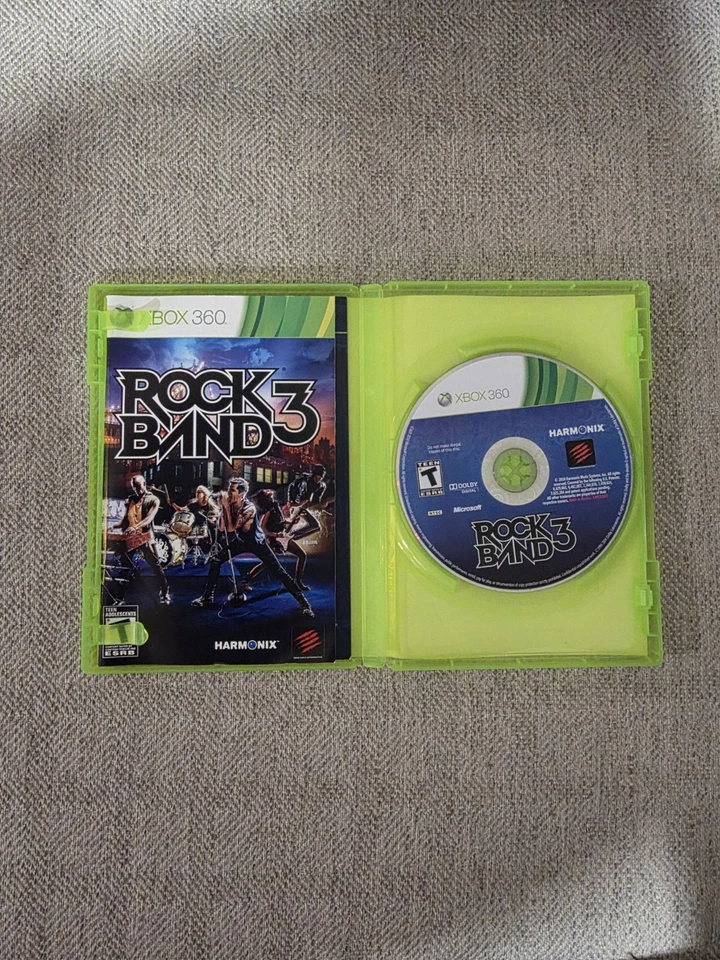 Rock Band 3 (Microsoft Xbox 360) limpo e testado - Imagem 2 de 3