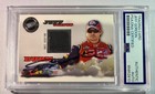 2008 Press Pass Jeff Gordon Race Used Tire NASCAR Signed Auto Card PSA DNA