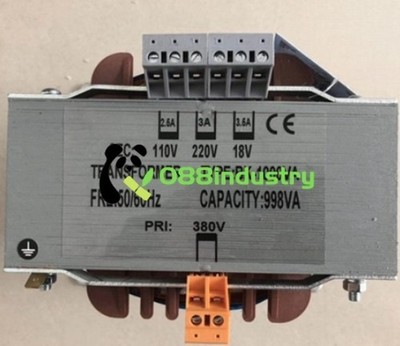 1Pcs New For Elevator Transformer  BK1000VA BK1000 380V to 18V 220V 110V