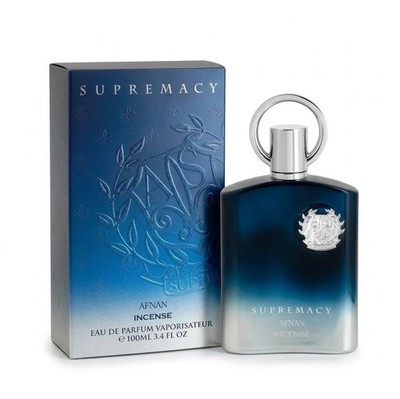 Afnan Supremacy Incense Unisex Eau De Parfum, 3.4 Oz, Long-Lasting Performance