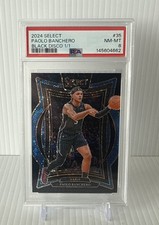 2024-25 Select Paolo Banchero  #35 Black Disco PSA 8 Nm-Mt 1/1 Magic