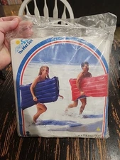 Vtg Intex The Wet Set “Surf Rider” Canvas Boogie Board 45 x 29 59194 Sealed