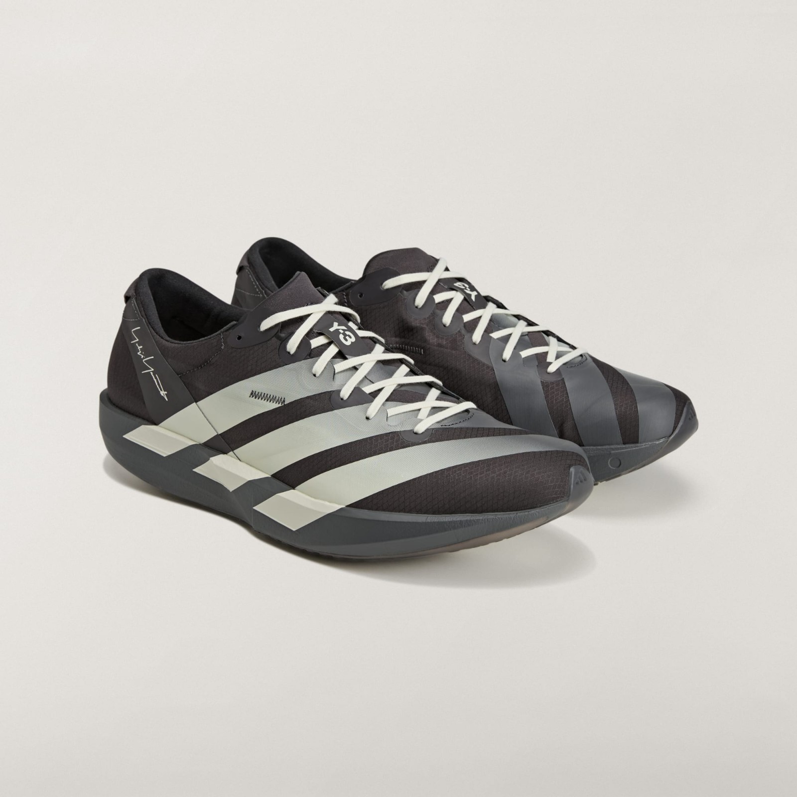 Adidas Unisex Y-3 Adios 9- Utility Black Off White  KI6879 Expeditedship thumbnail 7