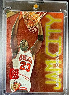 1995-96 Fleer Ultra Jam City Hot Packs Michael Jordan #3 HOF 6hi