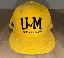 Michigan Wolverines Corduroy SnapBack Cap - New Era - BRAND NEW
