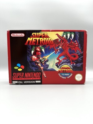 Super Metroid SNES OVP Big Box UKV Leerverpackung Zustand: Gut