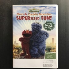 その他 Sesame Street: Elmo and Cookie Monster Supersized Fun [DVD] Sesame Street Elmo And Cookie Monster Supersized Fun DVD