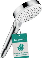 hansgrohe Crometta Hand shower 100 Vario water-saving 6 l/min, white/chrome, 263
