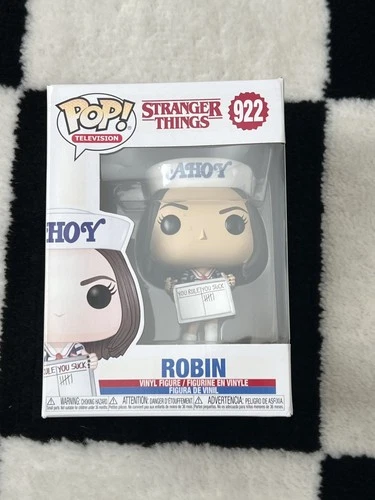 Funko Pop! Stranger Things Collectible Vinyl Figure Robin Scoops Ahoy #922