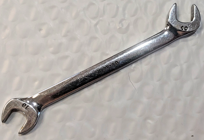 #ad #ad Snap on Metric Angle Wrench VSM5210 10mm Open end 4 Way 30 60 Degree Chrome USA $9.95