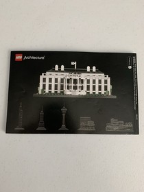 LEGO ARCHITECTURE: The White House Instruction Manual Only (21006) Read Desc.