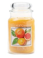 Village Candle Citrus Zest, 170 Stunden Brenndauer - Duftkerze Im Glas