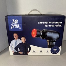 BOB AND BRAD T2 Ultra Massage Gun with Infrared and Red LED Light Therapy