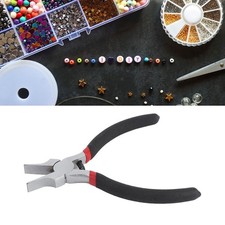 `Wide Flat Nose Pliers 5in Ni Iron Alloy Thin Flat Needle Nose Pliers Tool Spare