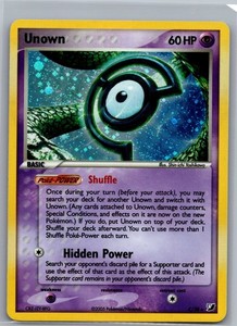 Unown (C) C/28 Holo Unseen Forces - Pokemon Card - NM