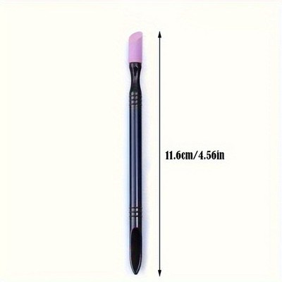 Upgraded User Friendly High-Performance Dual-Head Nail Cuticle Pusher Exfoliator