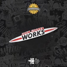 Mini Cooper John Works JCW Side Trunk Badge Emblem C2