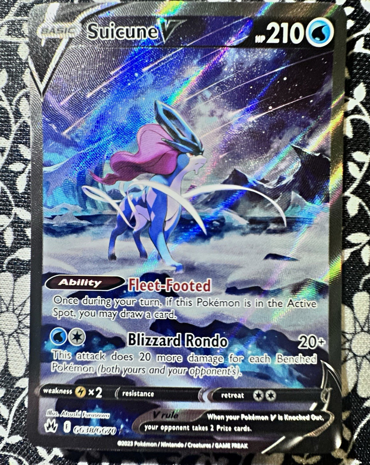 Suicune V  Special Illustration Rare GG38/GG70