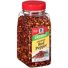 Mccormick Organic Crushed Red Pepper 7.75oz Hot Spice for Pizza Pasta