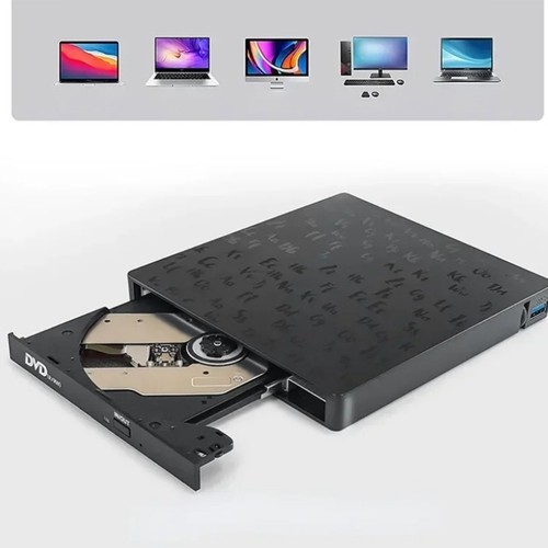 seven in One Externes CD/DVD-Laufwerk, , DVD-Laufwerk, Player, Optisches L5936 - Photo 2/7