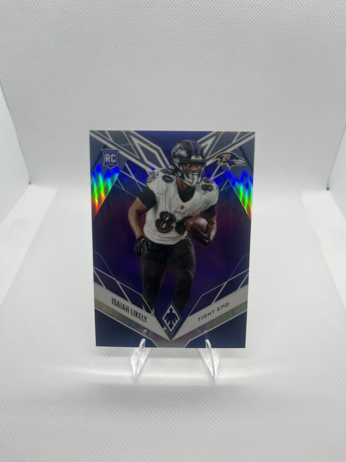 2022 Panini Phoenix - Rookies Isaiah Likely #154 Purple /125 (RC)