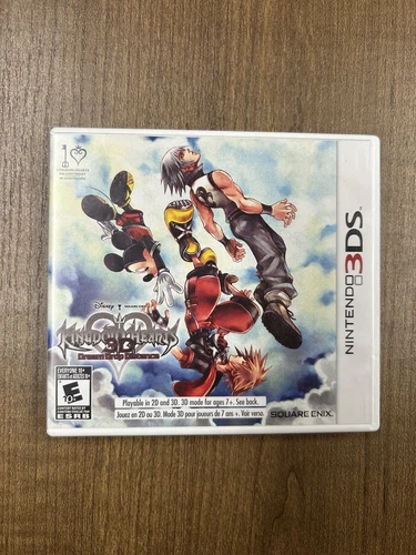 Kingdom Hearts 3D: Dream Drop Distance - 3DS - Complete & CIB!