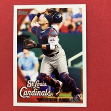 Yadier Molina 2010 Topps Card #476 St. Louis Cardinals