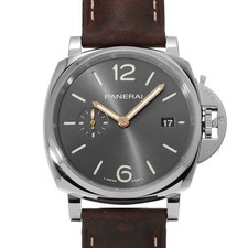 PANERAI Luminor Due PAM01250 Gray Case Size 42×42mm Men's Used Watch #31010