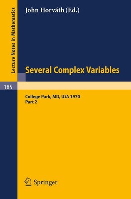 Several Complex Variables. Maryland 1970. Proceedings of the International...