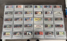 Snes Bundle Of Various Games SUPER NES. Nintendo PAL /euro and Japanese carts 