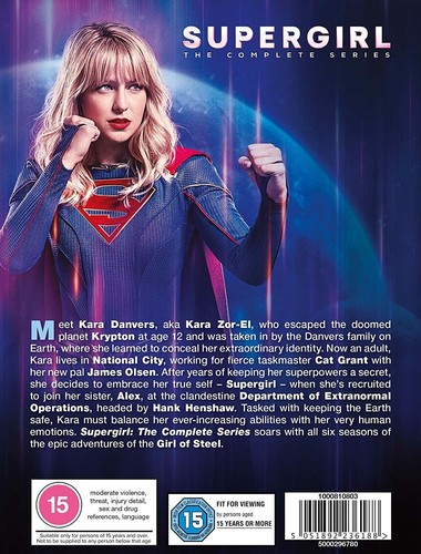 SUPERGIRL The Complete Series Seasons 1-6 Blu-Ray Box Set NEW (USA Compatible) - Picture 2 of 2