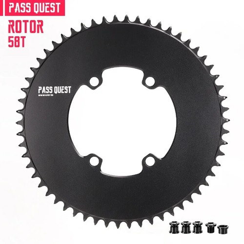 110BCD Road Bike Narrow Wide Chainring 40T-60T Round Chainwheel 4 Bolts - Picture 34 of 36