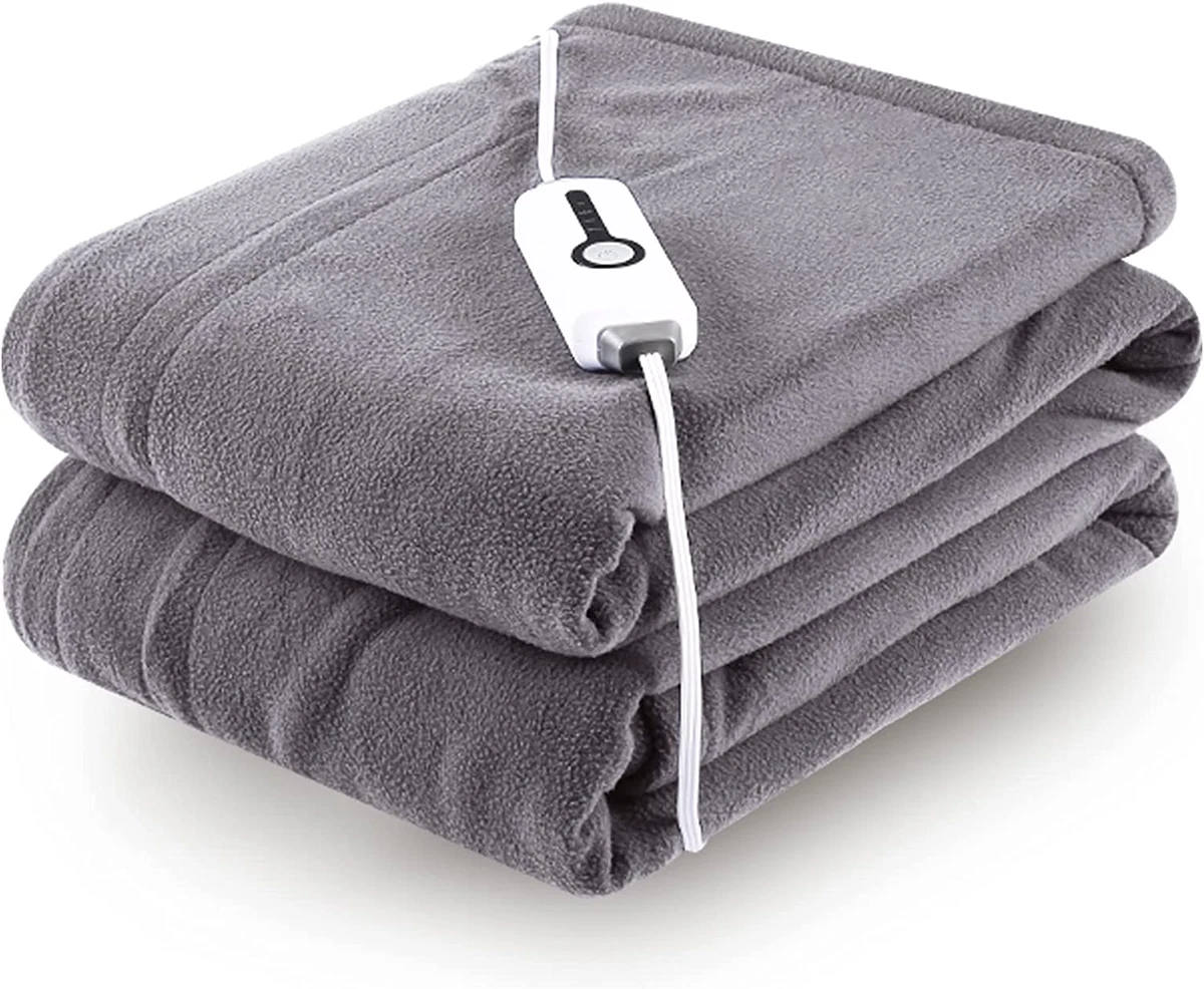 YAKEE Heated Blanket Full Size 72u0026#034; X 84u0026#034;, Polar Fleece Electric  Throw Full Body | eBay