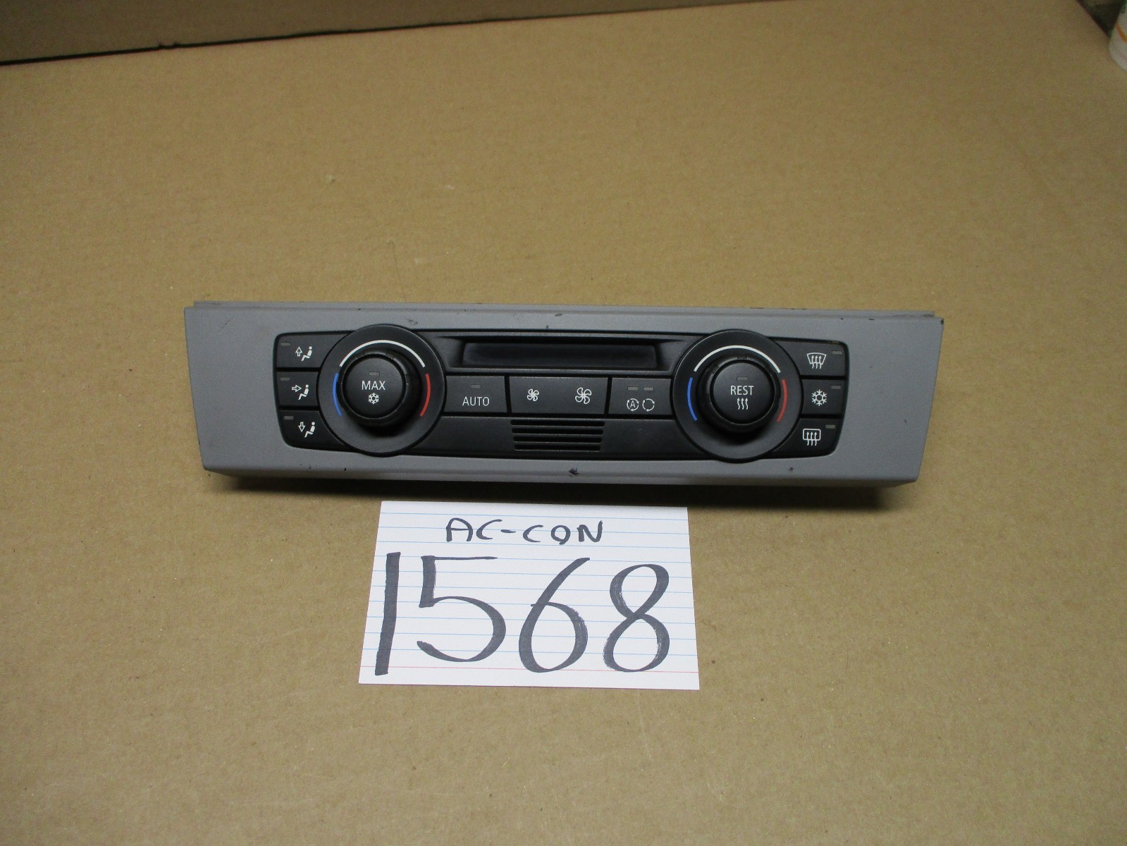 2006 2007 2008 BMW 325 AC and Heater Control Used Stock #1568-AC 