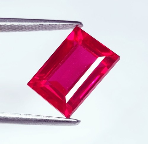 Certified Natural Mozambique Loose Gemstone Red Ruby 8.82 Ct Untreated Ruby Gem