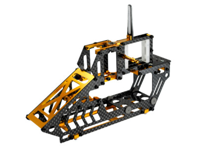 Microheli Aluminum/Carbon Fiber Main Frame (GOLD) - BLADE 230S / V2 / Smart