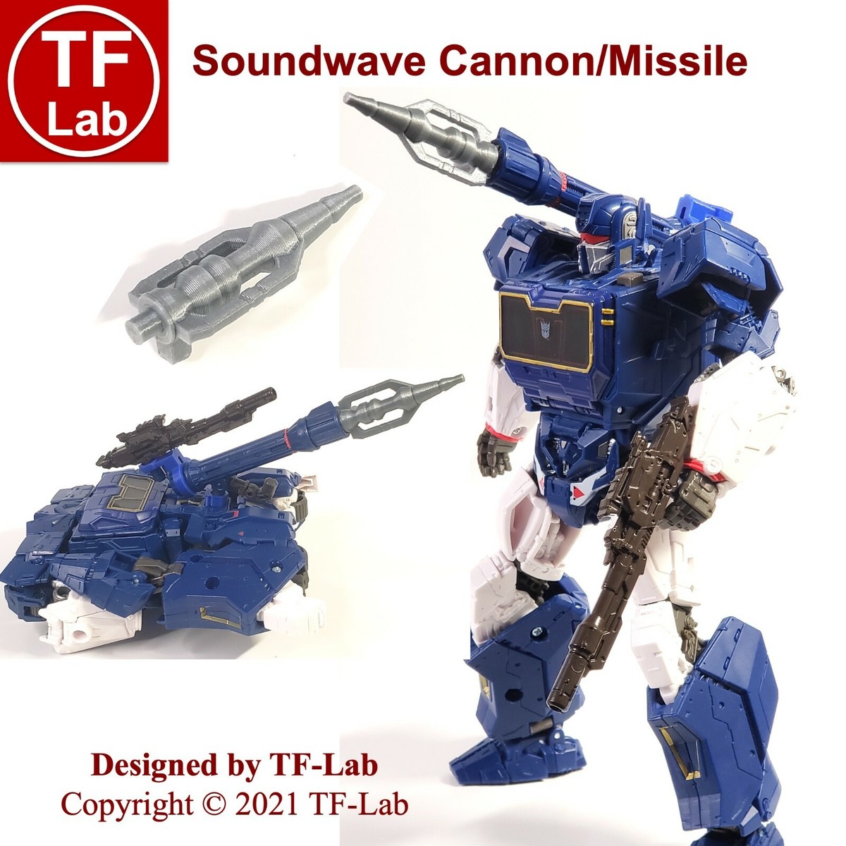 トランスフォーマー スタジオシリーズ ss-83 ss-84 Transformers Studio Series SS 83 Soundwave Cannon Missile