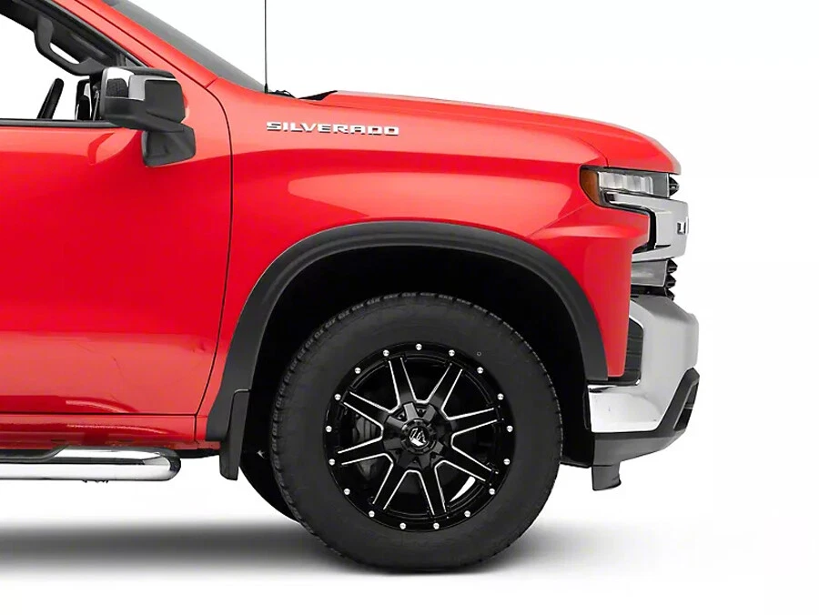Fits 19-25 Silverado 1500 Air Design OE Style Fender Flares Satin Black GM39A38 - Image 4 of 4