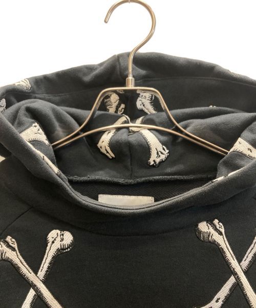 トップス MAYO BONES Embroidery Hoodie - BLACK MAYO(メイヨー) 商品ページ - BONES EMBROIDERY HOODIE / BLACK