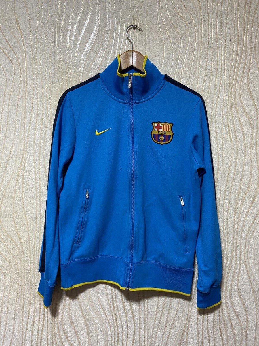 BARCELONA 2011 2012 FOOTBALL SOCCER TRACK JACKET NIKE 436912-487