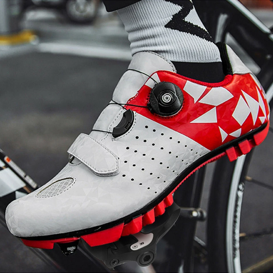 Clip Pedals for Look Keo System Road Bike Clipless pedals with cleats sets - Image 4 of 4