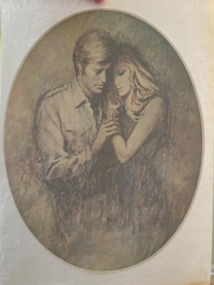 Vintage The Way We Were Movie Barbra Streisand Robert Redford Iron On Transfer