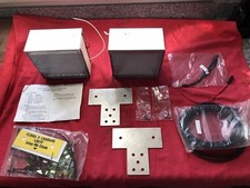 New Stainless Steel Salt Spreader Plow Truck Loading Flood Work Light Kit