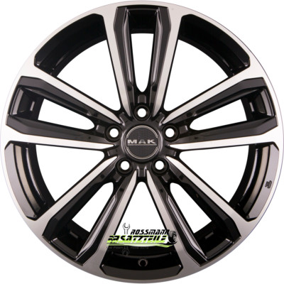 Mak Magma black mirror 6x15 ET45 - LK4/108 ML63.4 Felgen Alufelgen