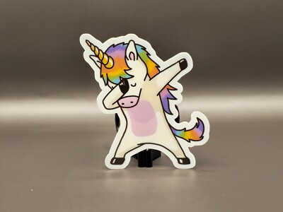 Colorful Unicorn Vinyl Sticker Magical Rainbows Crafts Scrapbooking Decal