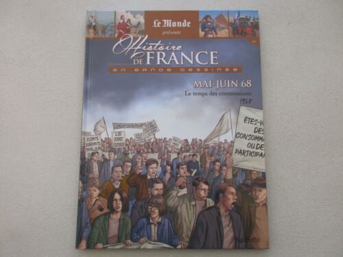 HISTORY OF FRANCE IN COMIC STRIP SIZE 59 TBE MAY JUNE 68 - Picture 1 of 5