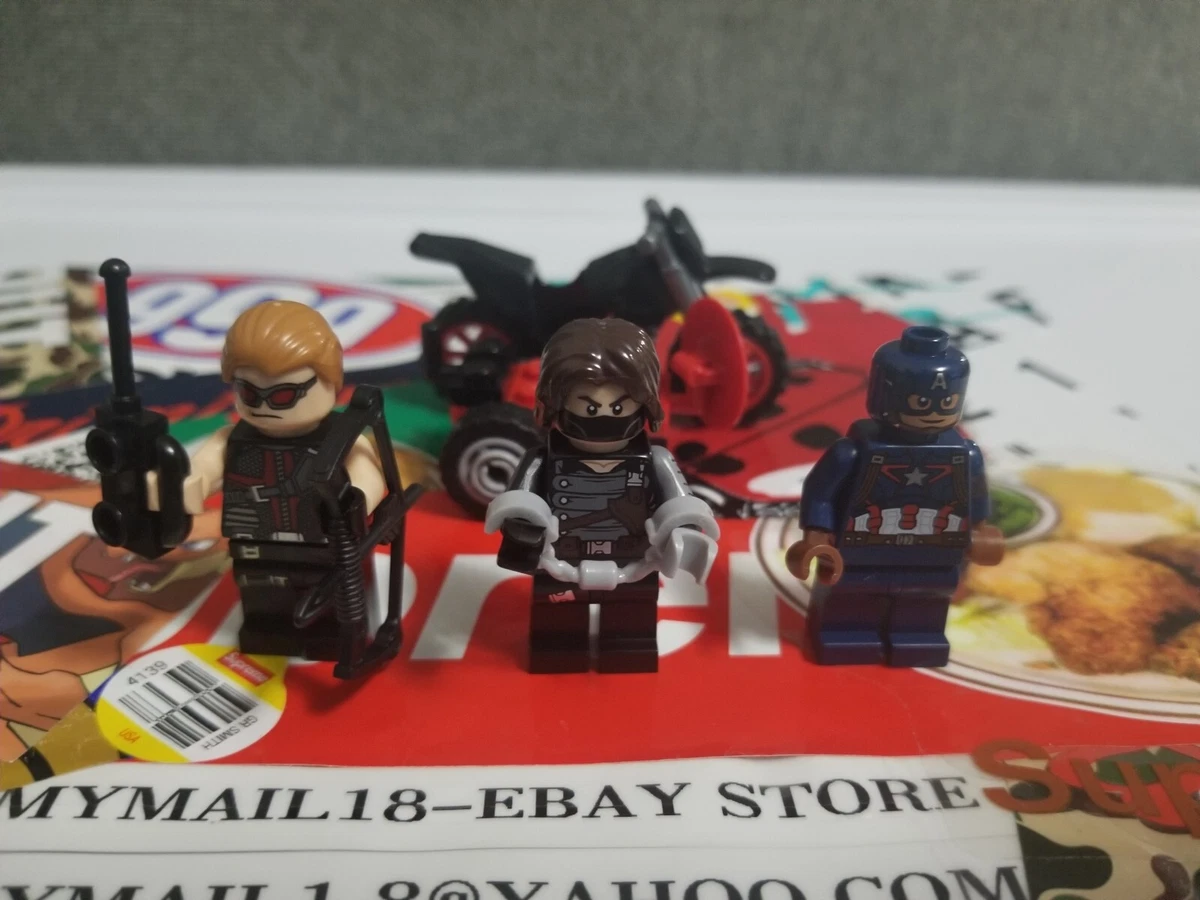Captain america and hawkeye lego set sale