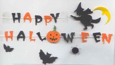 Jolee's by You 3-D non adhesive Halloween SPOOKY DECOR Fast FREE SHIP 56678WOW 